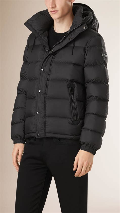 burberry down puffer coat mens|Burberry puffer jacket men's.